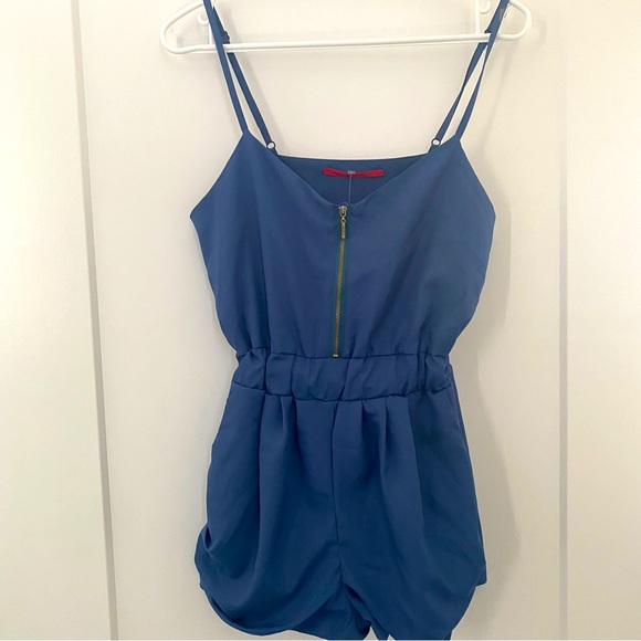 Blue women romper - Picture 1 of 1